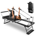 Gray Foldable Pilates Reformer R6058