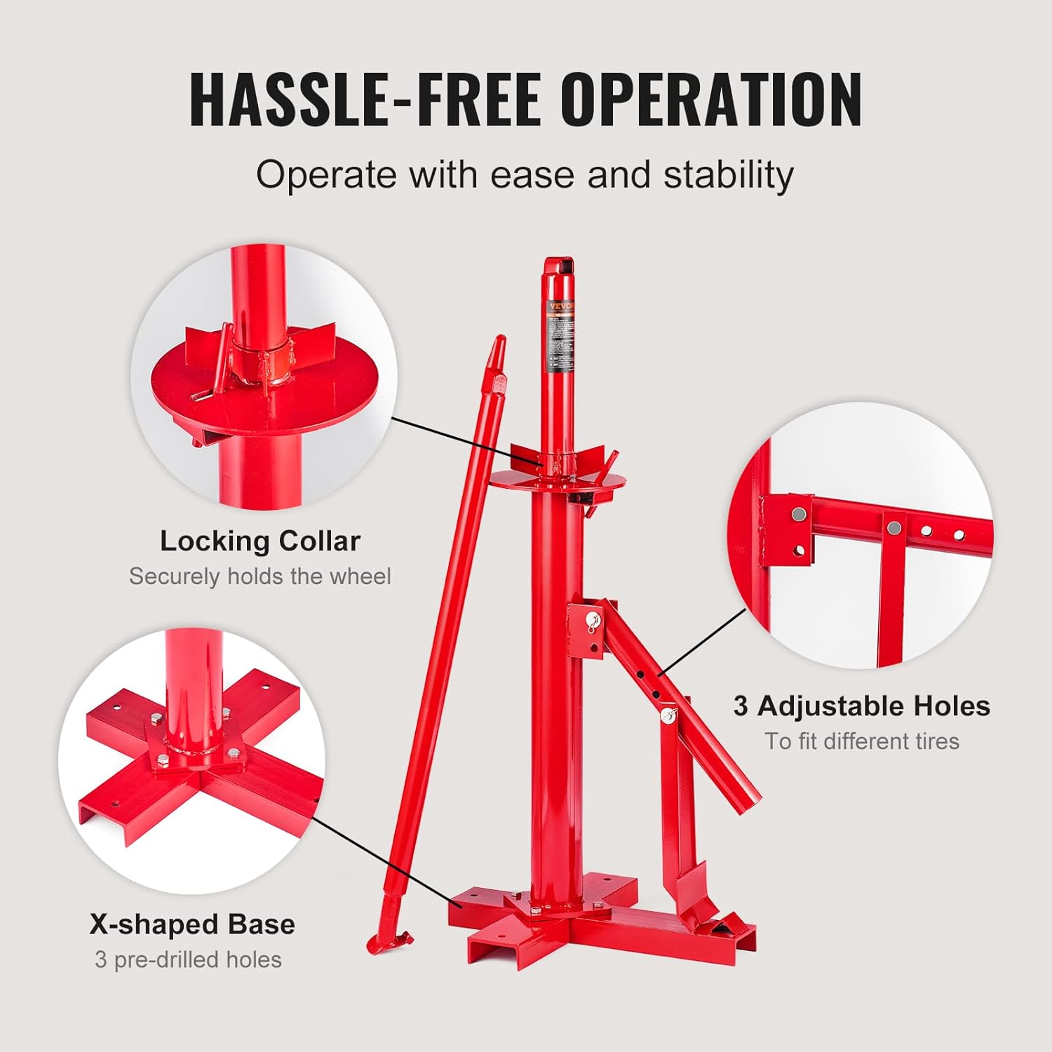 Manual Tire Changer for 8" to 16" Tires F427172