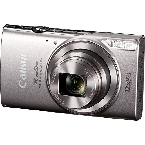 Black Digital Camera with 12x Optical Zoom and Image Stabilization Z919
