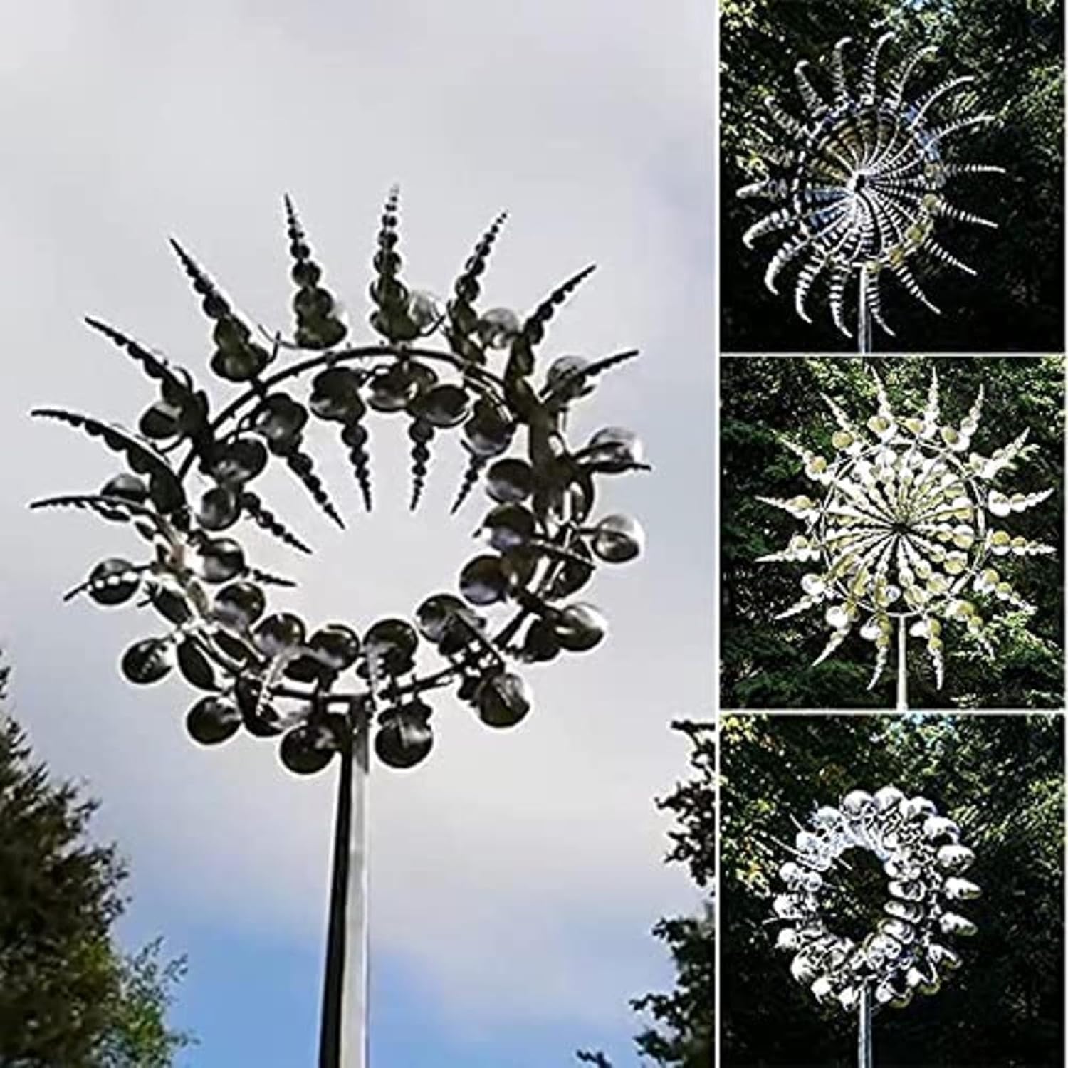 Metal Windmills Garden Decoration Y1643
