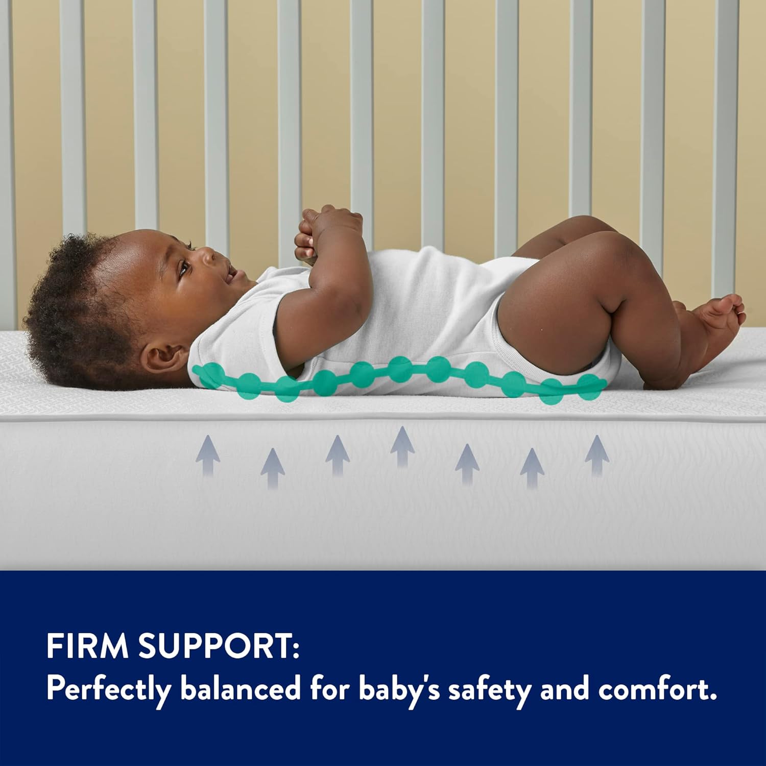 52"x28" Waterproof Baby Crib Mattress P56952
