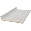 8 ft. Gray Laminate Countertop with Waterfall Edge H470