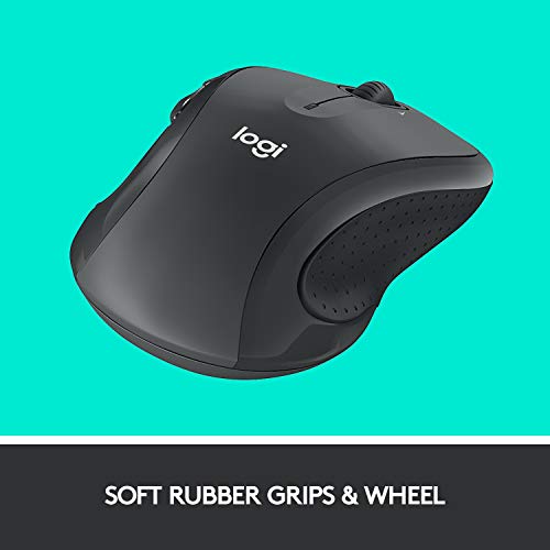 Wireless Mouse with Programmable Buttons - Graphite J721359