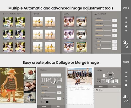 Photo Scanner, Scans 4x6 inch Photos X4702