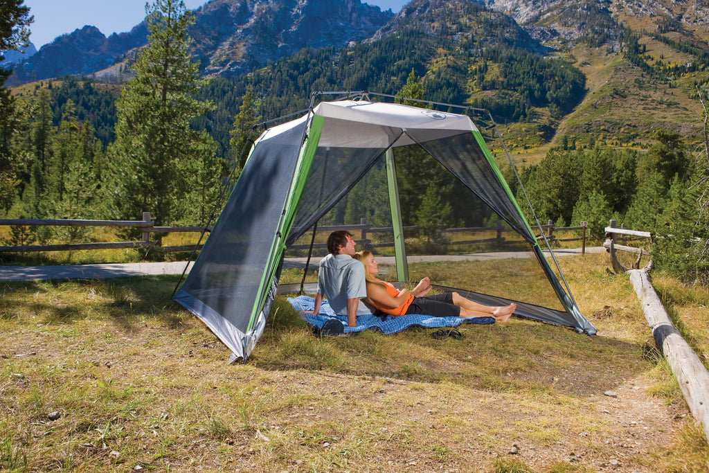 10'x10' Slant Leg Instant Canopy Screen House U958