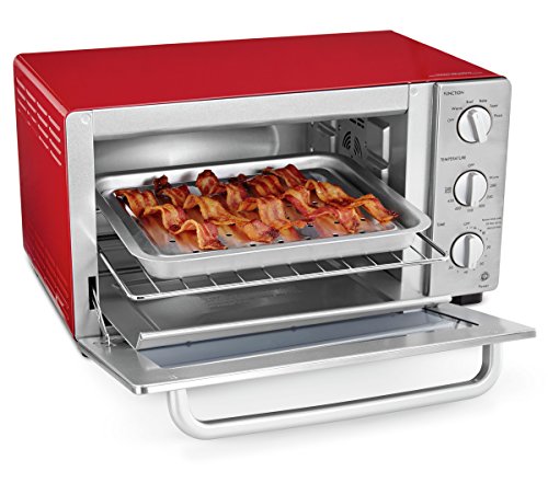 6 Slice Convection Toaster Oven Black B280