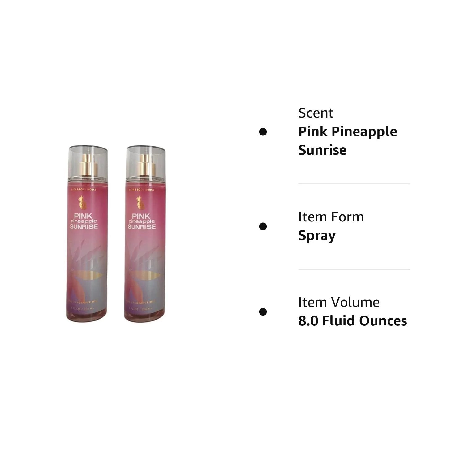 Pink Pineapple Sunrise Fine Fragrance Mist 8 fl oz B845490