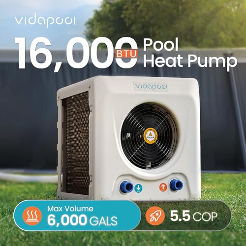 16,000 BTU Electric Swimming Pool Heat Pump 120V N26446