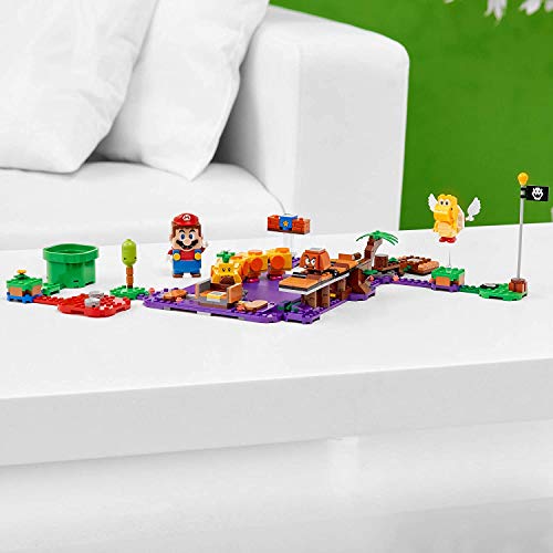 LEGO Super Mario Poison Swamp Expansion Set 71383 Building Kit (374 Pieces) W120