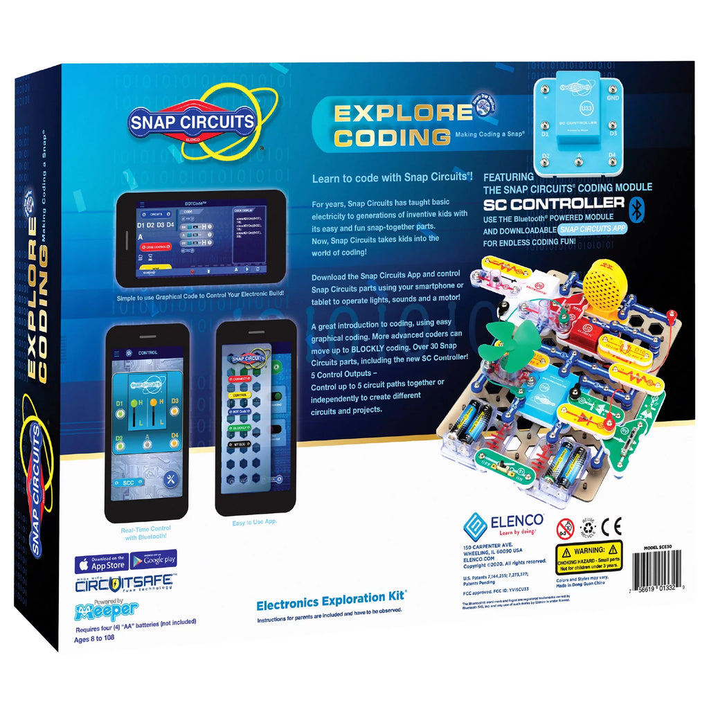 Snap Circuits Explore Coding STEM Building Toy U3101