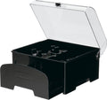 12-Cup Black Accessory Storage Case for Food Processors C9453