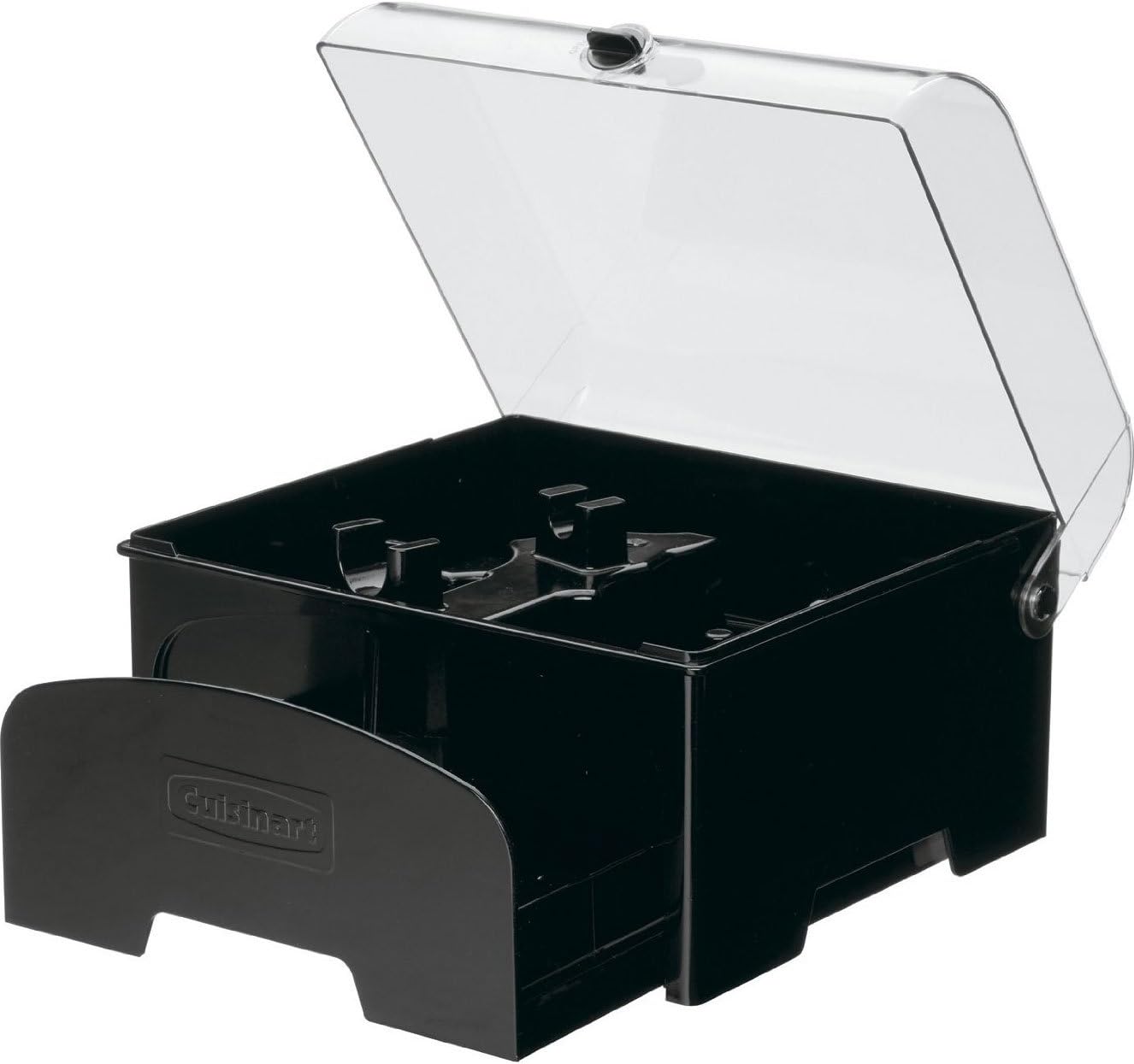 12-Cup Black Accessory Storage Case for Food Processors C9453