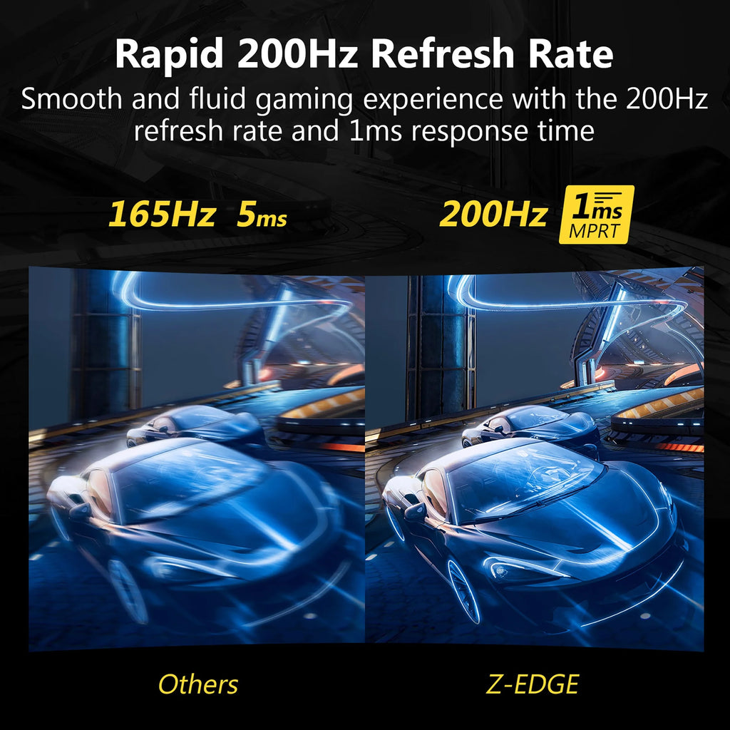 27-Inch LED Curved Gaming Monitor 200Hz 144Hz 1ms Full HD 1920x1080 U4411