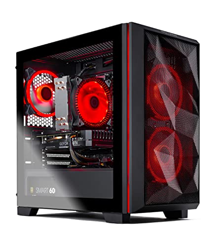 White Gaming Computer PC Desktop M221