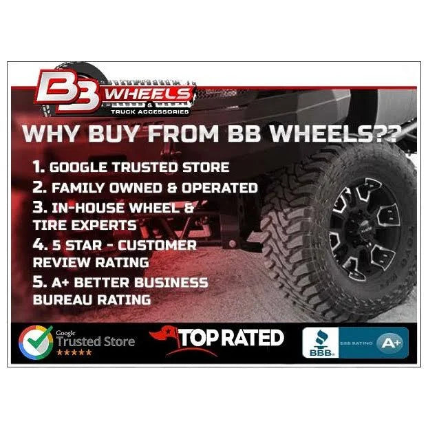 22x9 Satin Black Milled Wheel L2553