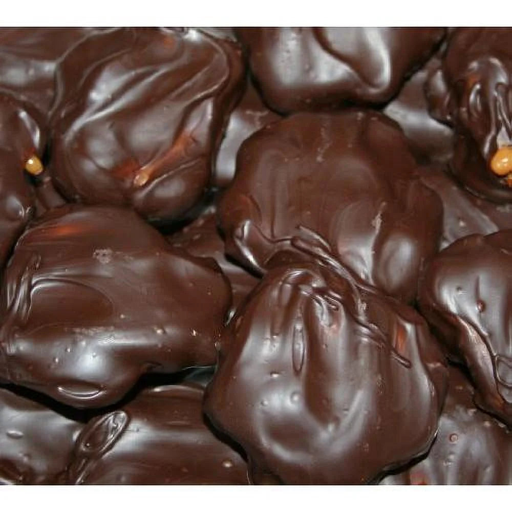 Dark Chocolate Pecan Caramel Clusters One Full Pound J681337