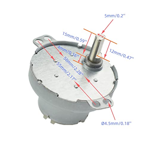 12V DC Slow Speed Gear Electric Motor A80293