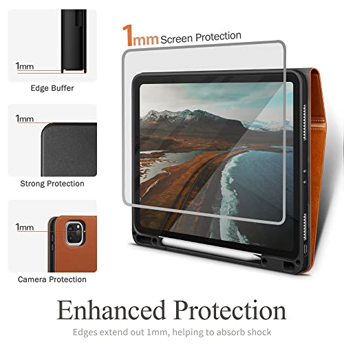 Blue PU Leather Case for iPad Pro 12.9 P1475