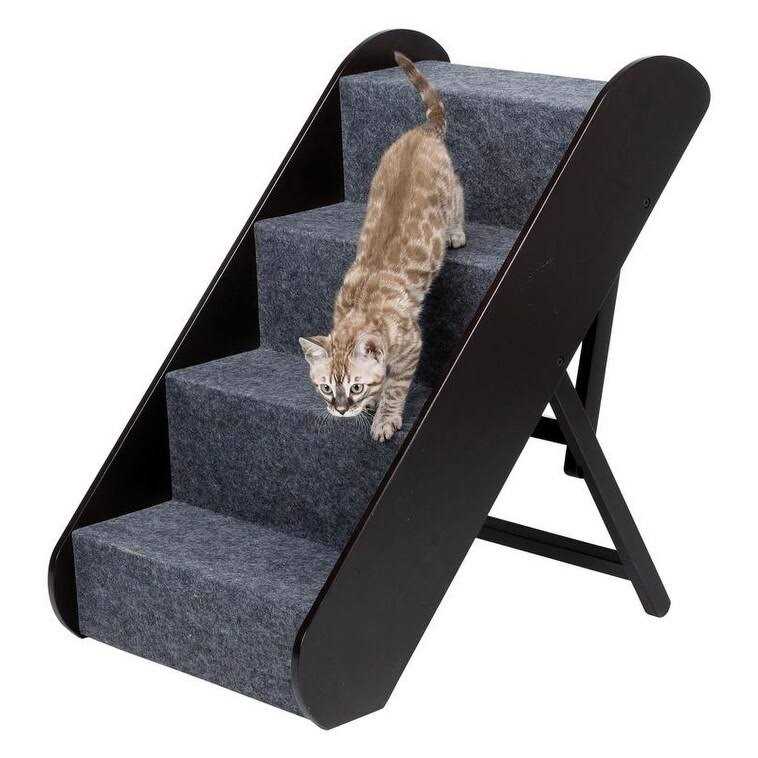 Adjustable 4-Step Pet Stairs C194418