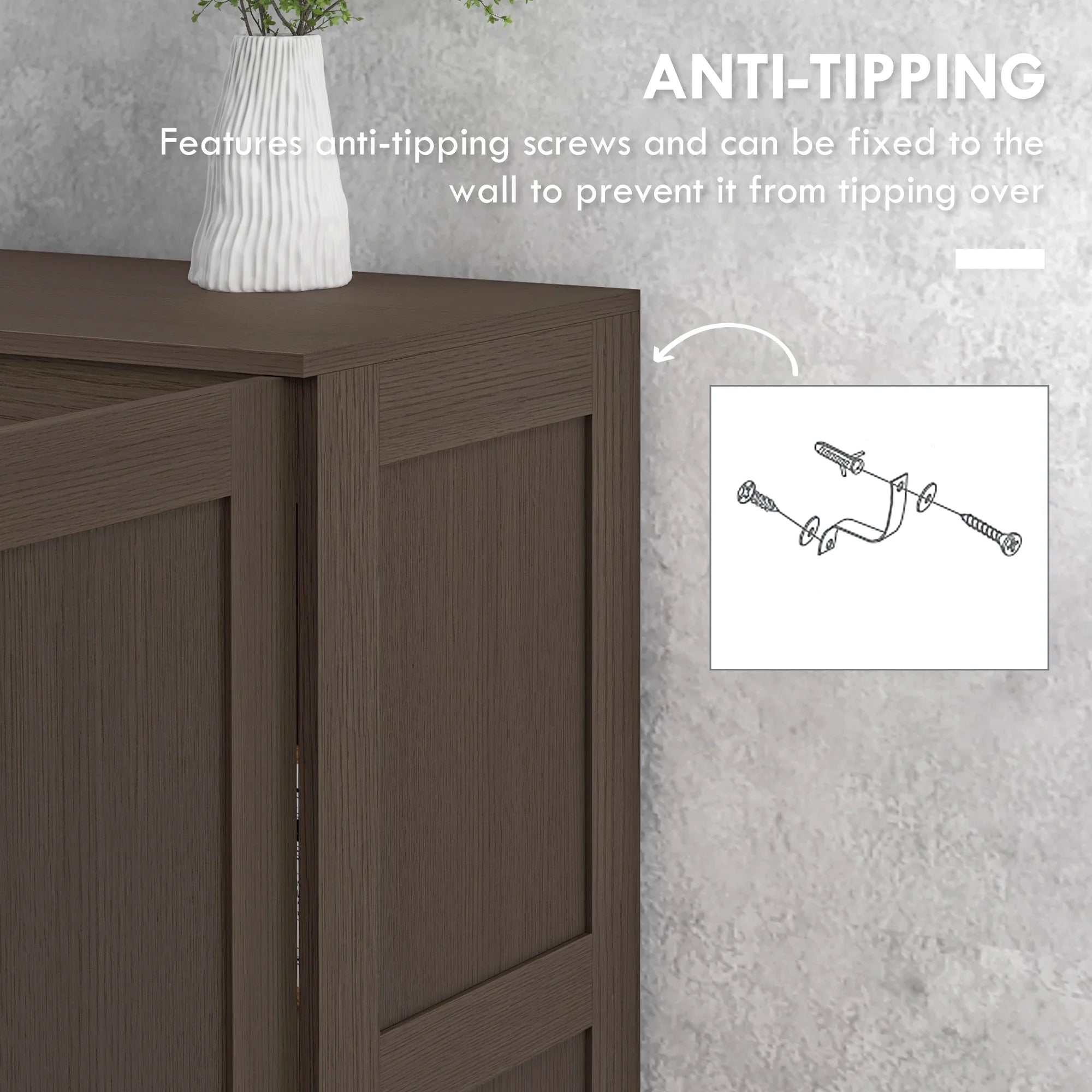Storage Cabinet with Storage Shelves K680