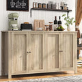 55'' Wood Buffet Cabinet with 4 Doors Y74436