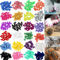 Cat Nail Caps with Glue and Applicators Medium V1659