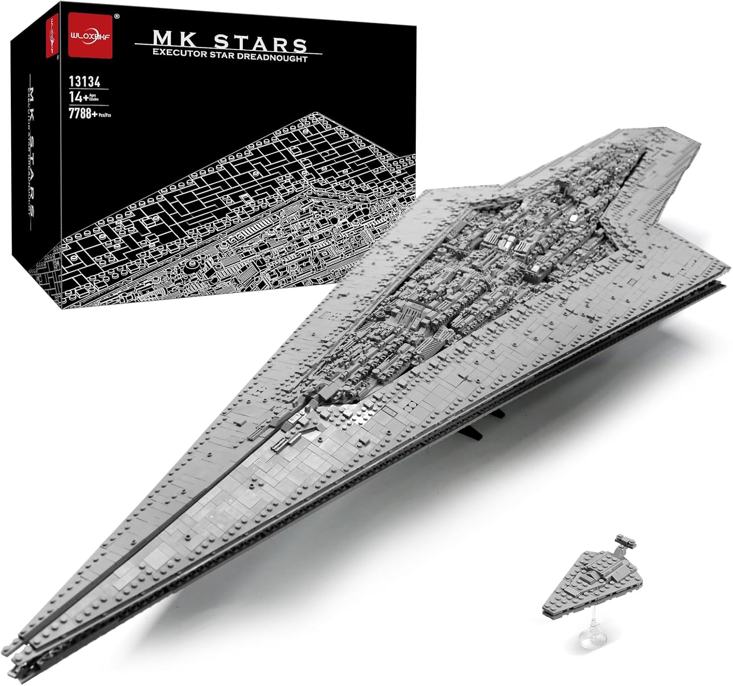 UCS Executor-Class Star Dreadnought Building Blocks Collectible Set (7588+) J9578