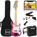 30in Kids Electric Guitar Starter Kit with 5W Amplifier, Strap, Gig Bag, Strings, Picks - Metallic Blue S30950