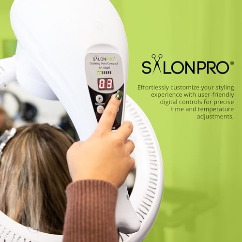 Compact Infrared Hair Color Processor & Dryer with Rolling Base V50971