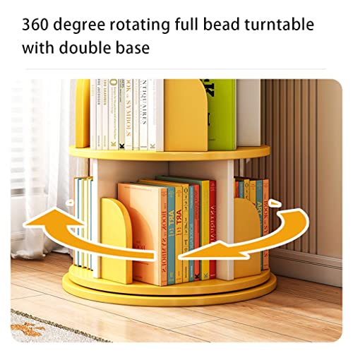 5-Shelf 360 Degree Rotating Bookcase Grey 50 * 157cm P240665