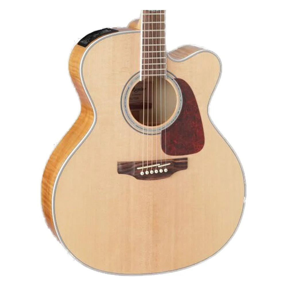 Natural Jumbo Cutaway Acoustic-Electric Guitar X122754