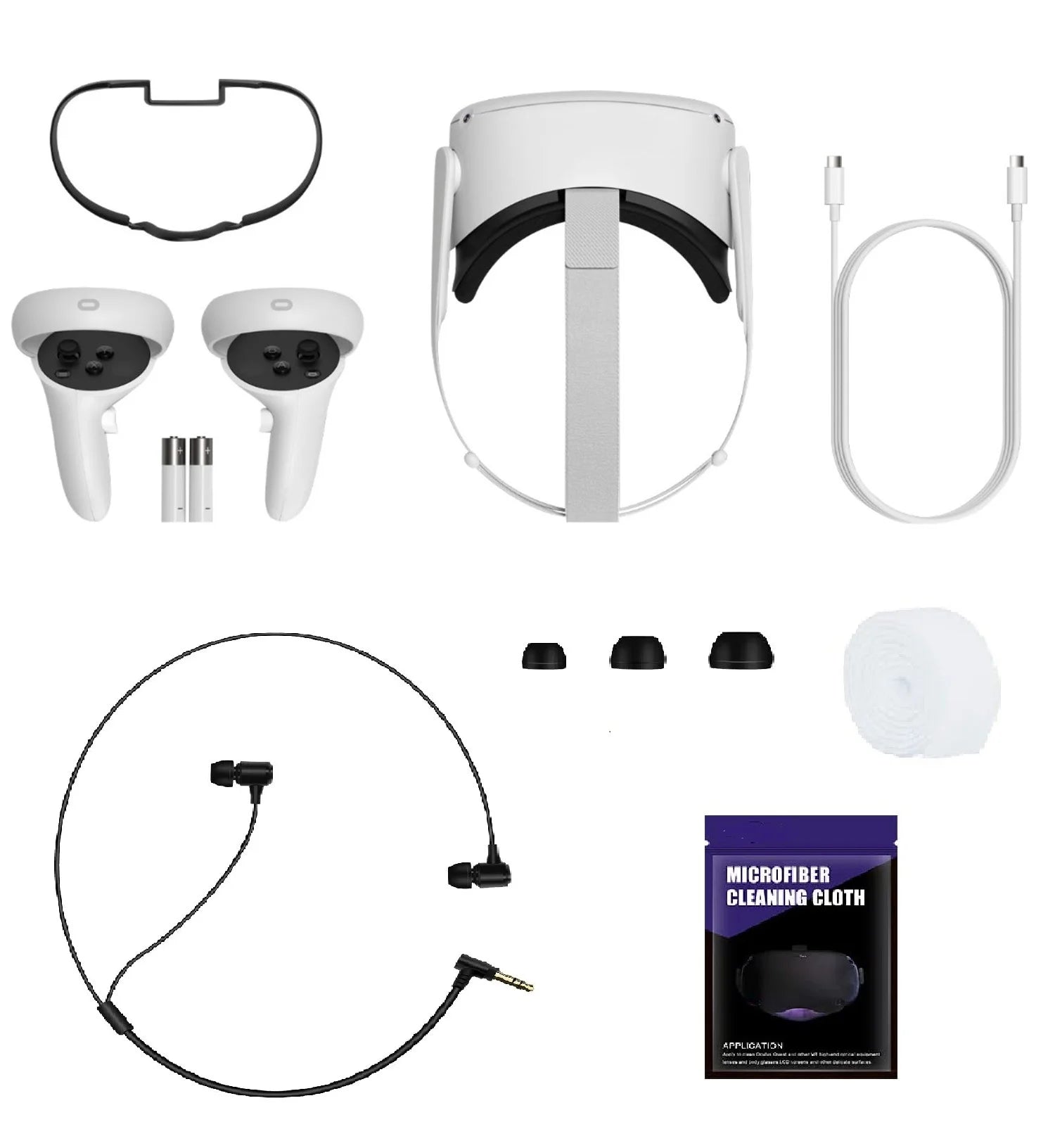 64GB White Virtual Reality Gaming Headset P682