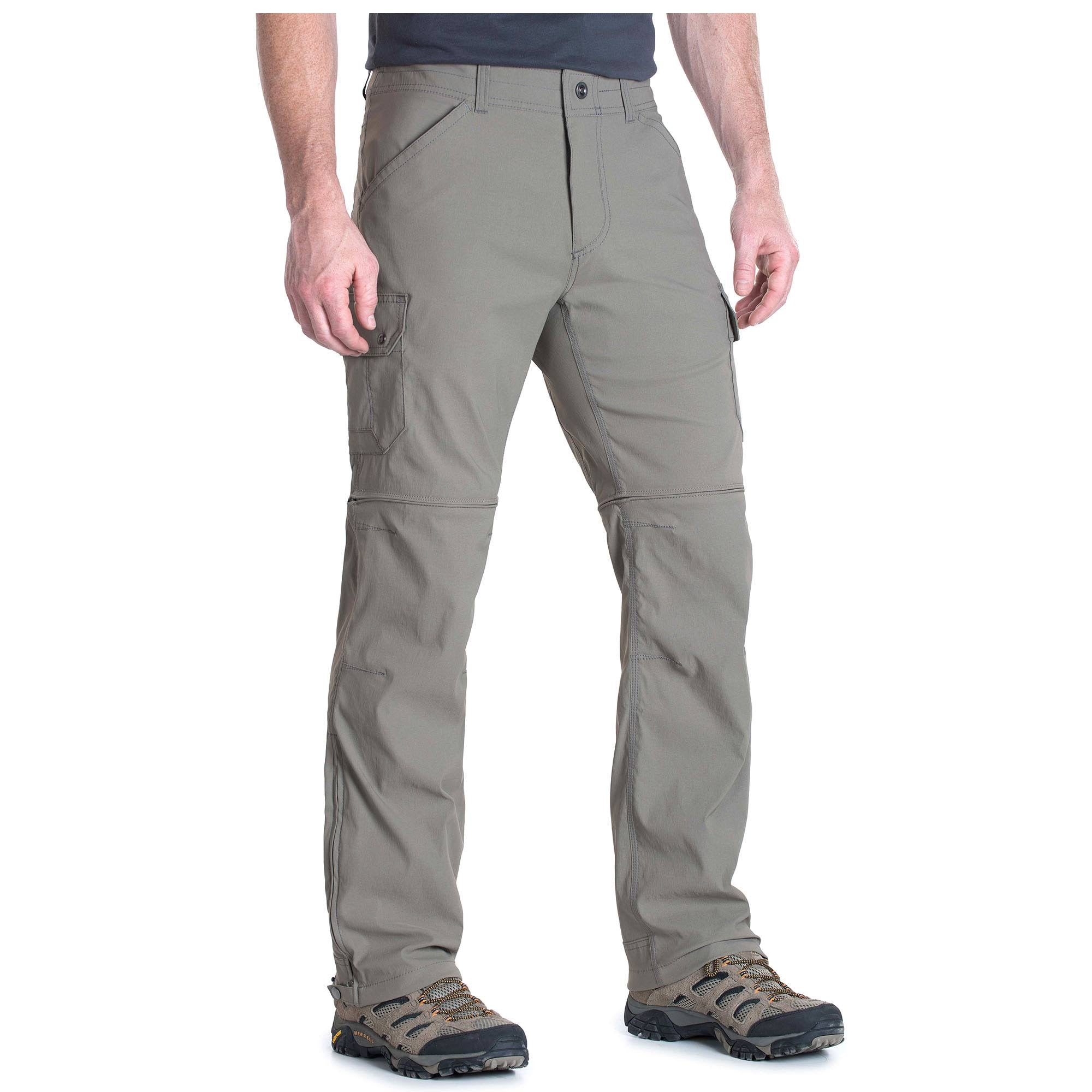Khaki 32 Convertible Cargo Pant E194