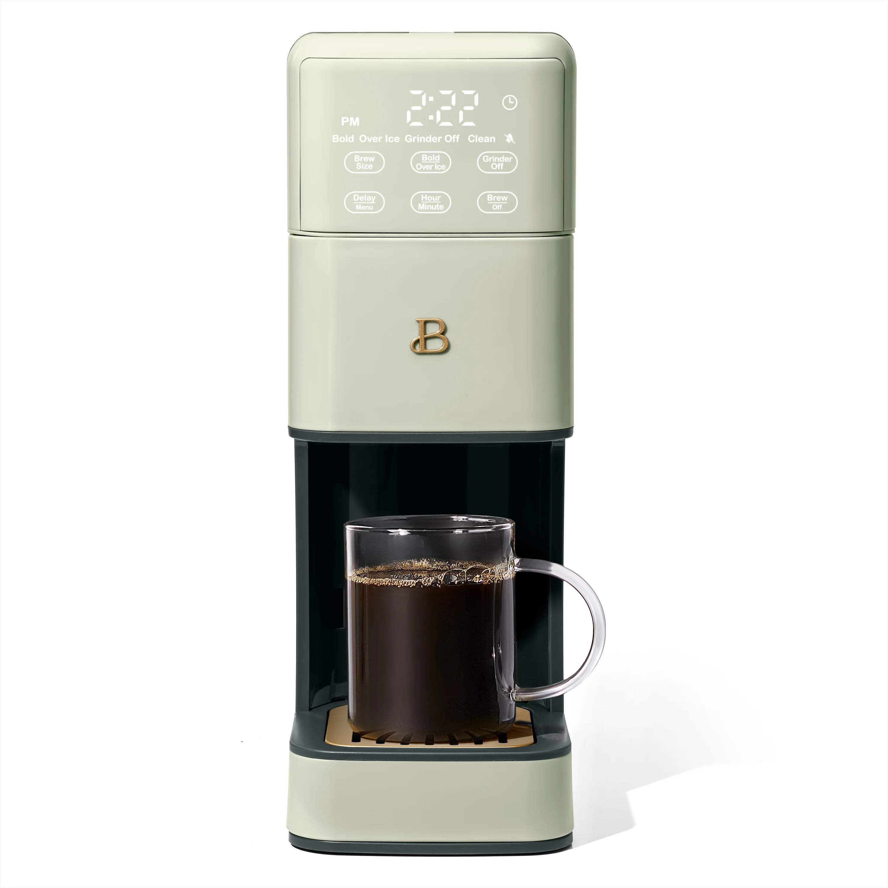 Sage Green Programmable Single Serve Coffee Maker B247