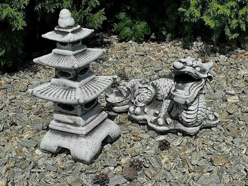 Concrete Pagoda Statue Z562025