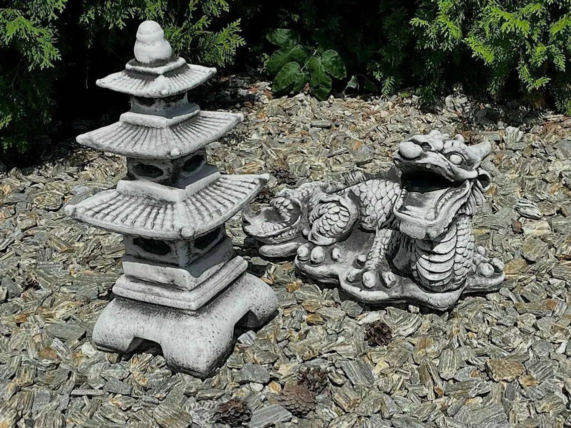 Concrete Pagoda Statue Z562025