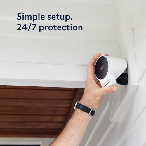 Outdoor Security Camera, 1080p Wireless and Wired D8155
