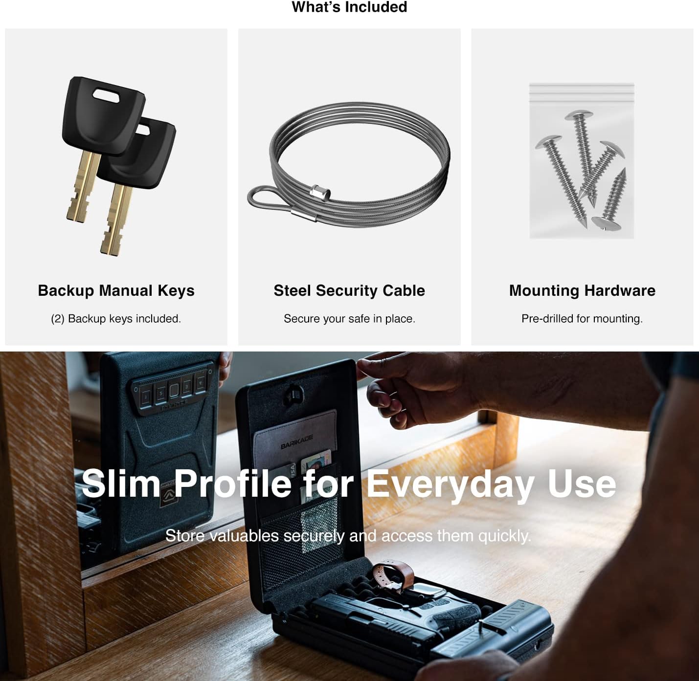 Compact Pistol Safe X48722
