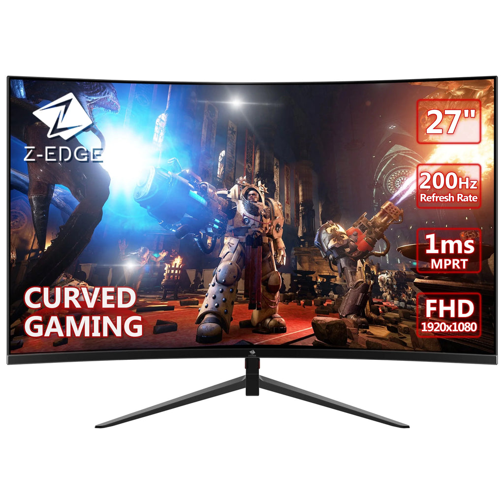 27-Inch LED Curved Gaming Monitor 200Hz 144Hz 1ms Full HD 1920x1080 U4411