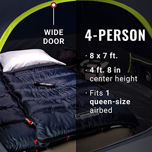 4 Person Dark Room Camping Tent J115