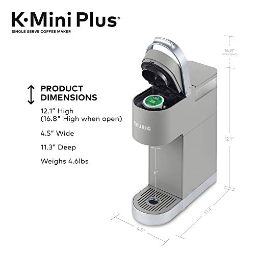 Studio Gray Single Serve K-Cup Pod Coffee Brewer E445