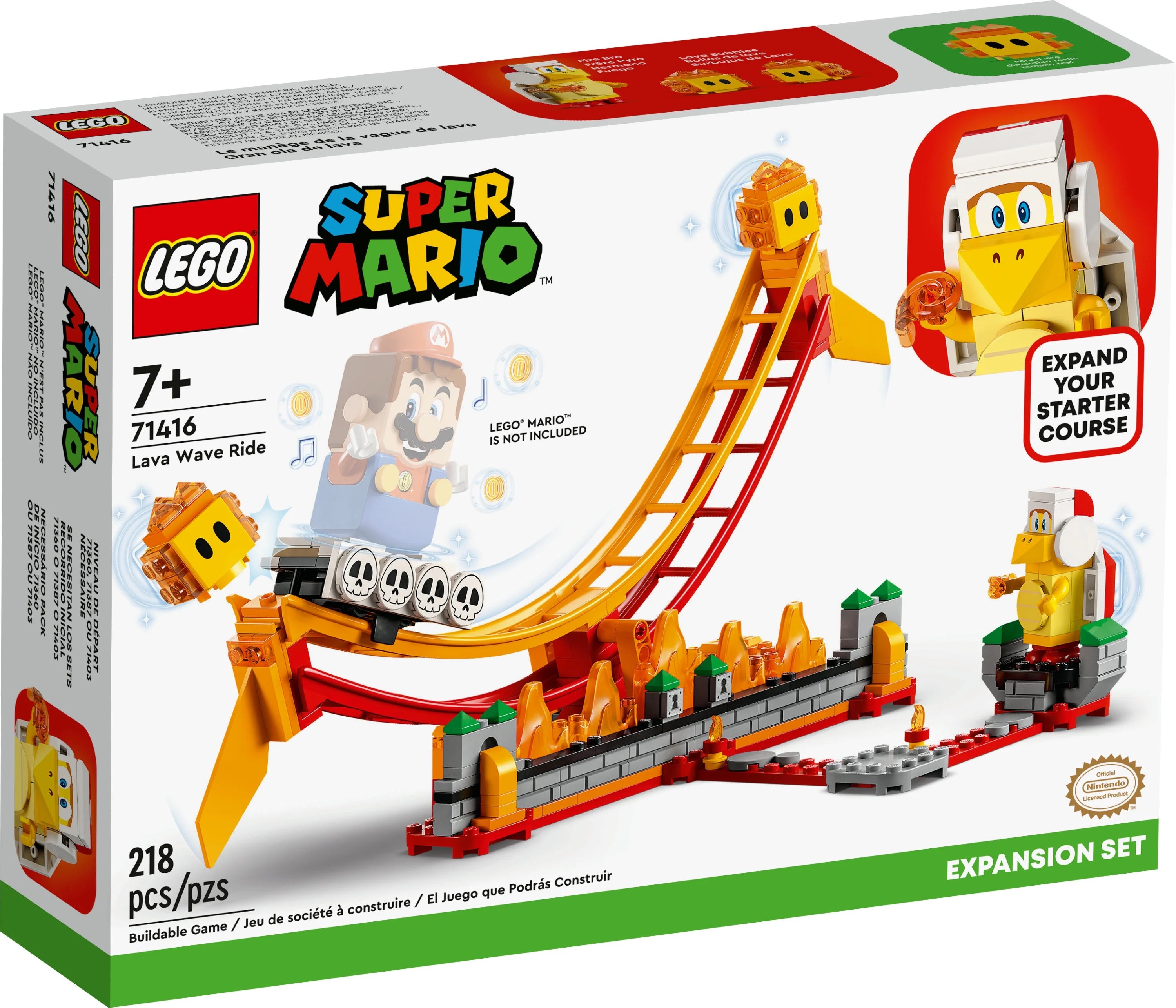 Lava Wave Ride Expansion Set Toy D1968