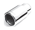 Stainless Rolled Edge Straight Exhaust Tip E744