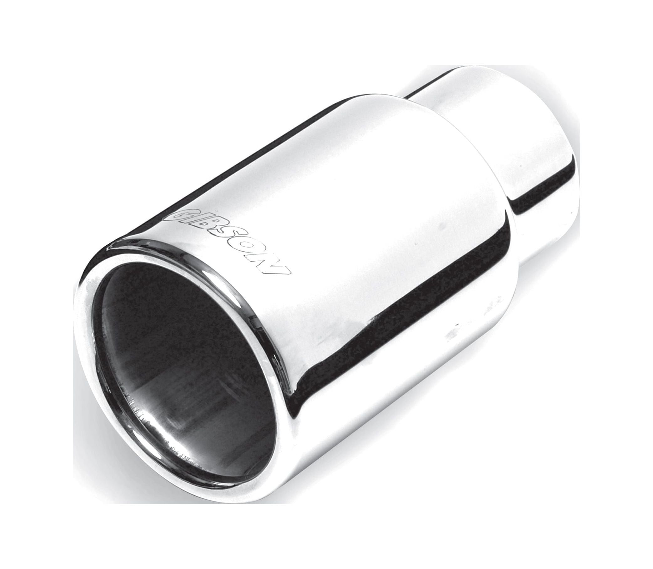 Stainless Rolled Edge Straight Exhaust Tip E744