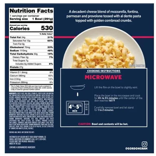 Four Cheese Macaroni Bake Frozen Meals 9.5oz Pack of 10 G42370