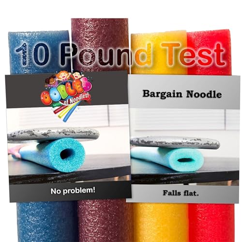 6 Pack Foam Pool Swim Noodles Y7805