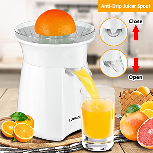 Electric Citrus Juicer Grapefruit Squeezer Orange Juicer Lemon Squeezer Pulp Control Motorized Citrus Press Z6101