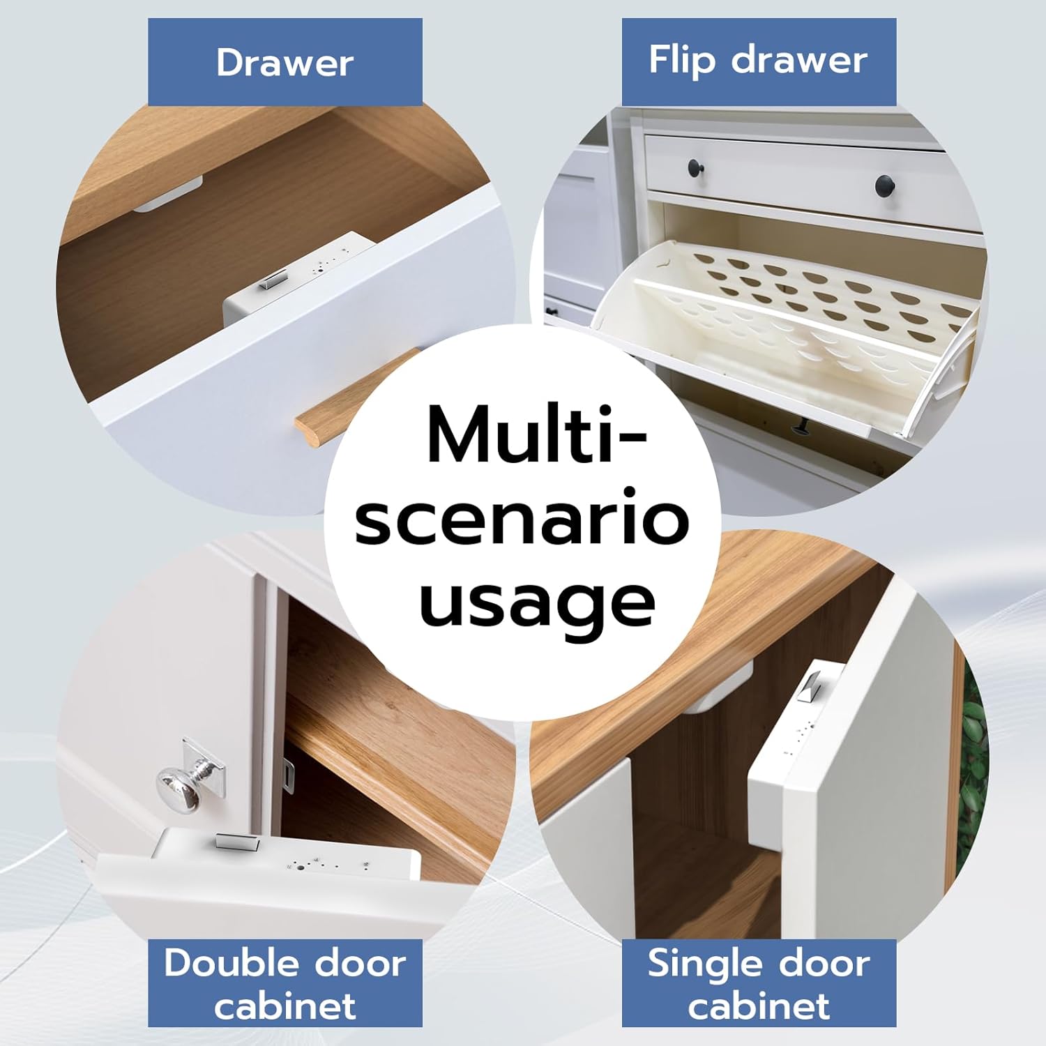 RFID Magnetic Cabinet Lock U78324
