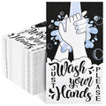 100 PCS 3 Ply Disposable Hand Towels J21410