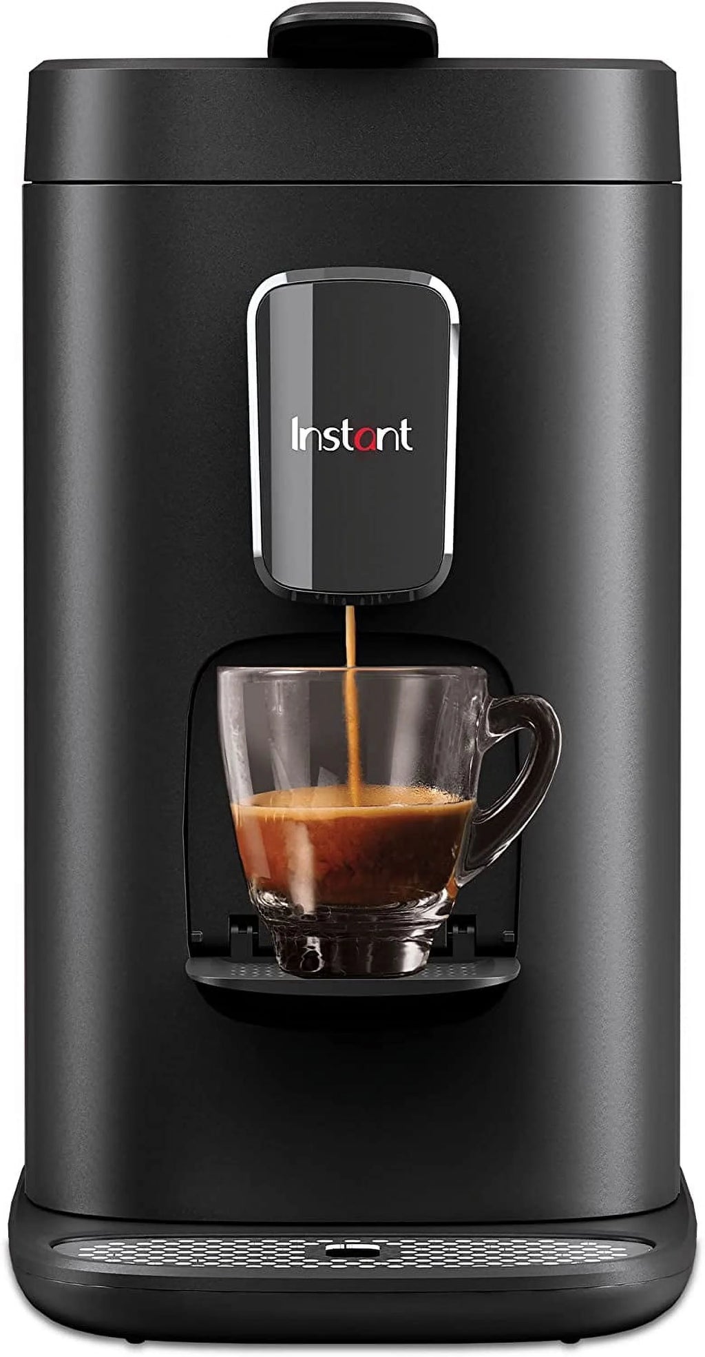 Dual Pod 2-in-1 Coffee Maker and Espresso Maker with Reusable Ground Coffee Pod W8383